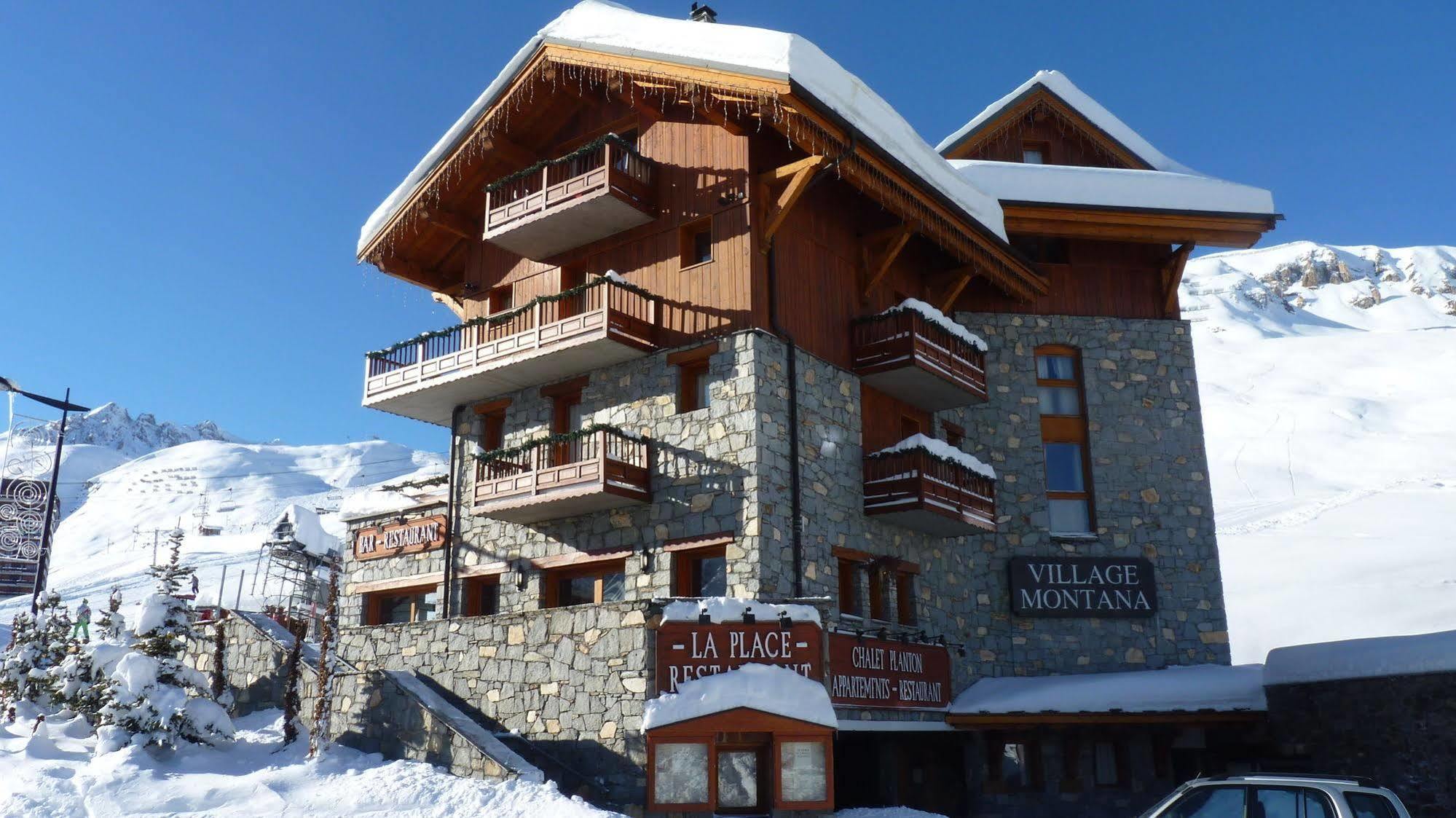 Chalets Montana Planton Тінь Екстер'єр фото