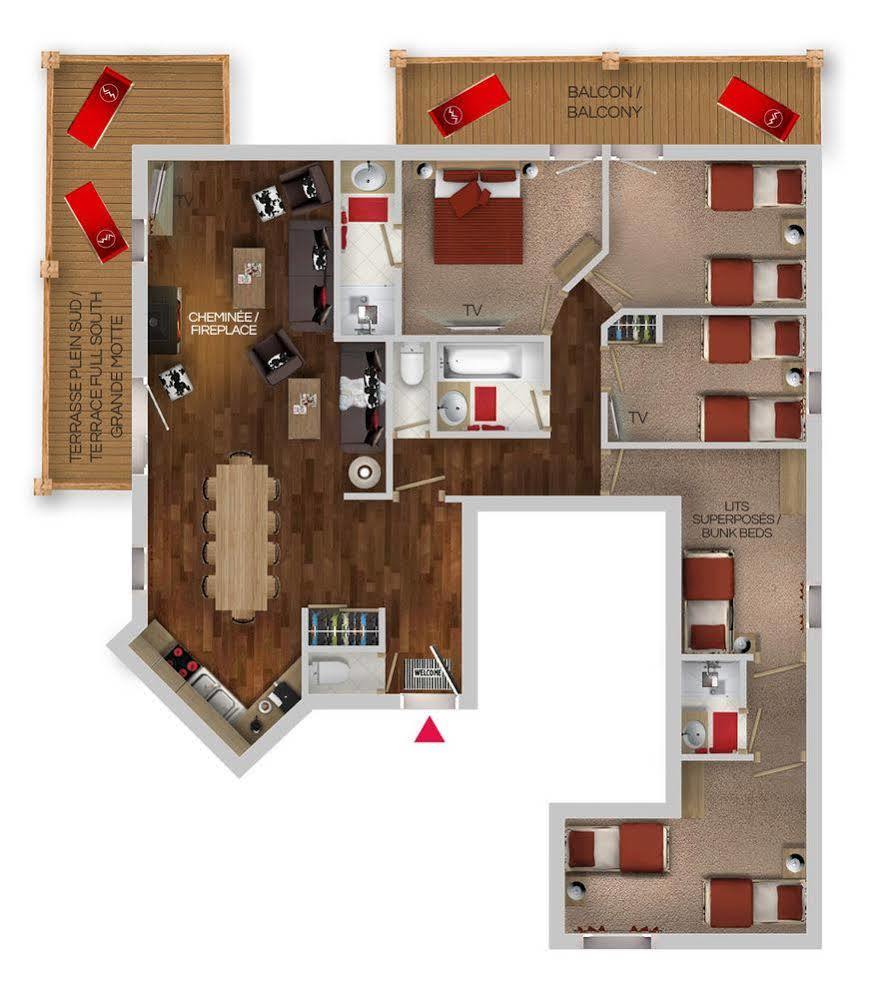 Chalets Montana Planton Тінь Екстер'єр фото